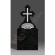 Православный Памятник фигурный Крест 4 Кр-081 в Уфе