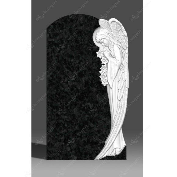 Памятник Ангел с цветами Ан-068 в Уфе