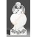 Православный Памятник фигурный Ангелок сердце цветы 3  Ан-044 цена