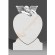 Православный Памятник фигурный   Ангелок над сердцем  Ан-049 цена