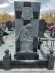 Памятник скорбящая с крестом 1500х700х100 двусторонний Обратная сторона Установлен в г.Челябинск Преображенское к-ще