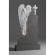 Православный Памятник на могилу Ангел женский с крестом (без креста) Ан-005 фото