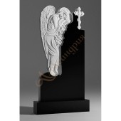 Памятник на могилу Ангел женский с крестом (без креста) Ан-005