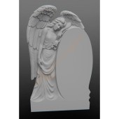 Памятник на могилу Ангел с розой Ан-016