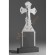 Православный Памятник на могилу Крест распятие, тумба, завитки Кр-020 фото